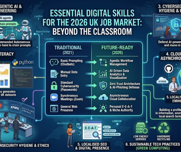 Essential Digital Skills for the 2026 UK Job Market: Beyond the Classroom